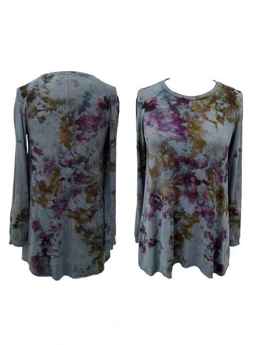 RÚNA - grey with plum-moss