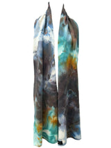 Merino trefill | scarf, aurora haze
