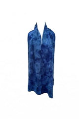 Merino trefill | scarf, blár • blue