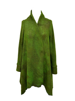 Teppapeysa|Blanket sweater,  forest moss