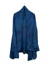 Teppapeysa|Blanket sweater,  indígó blár • indigo blue