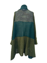 Teppapeysa|Blanket sweater,  forest moss