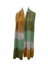 Merino trefill | scarf, amber moss