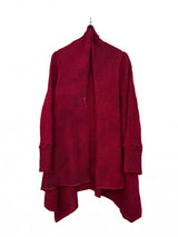 Teppapeysa|Blanket sweater, red
