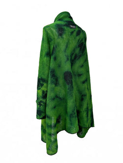 Teppapeysa|Blanket sweater, móskógur • moss forest