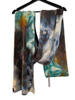 Merino trefill | scarf, aurora haze