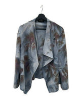 MARÍN merino - grey • brown marble, L