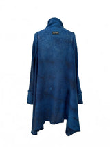 Teppapeysa|Blanket sweater,  indígó blár • indigo blue