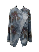 MARÍN merino - grey • brown marble, L