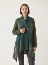Teppapeysa|Blanket sweater,  forest moss