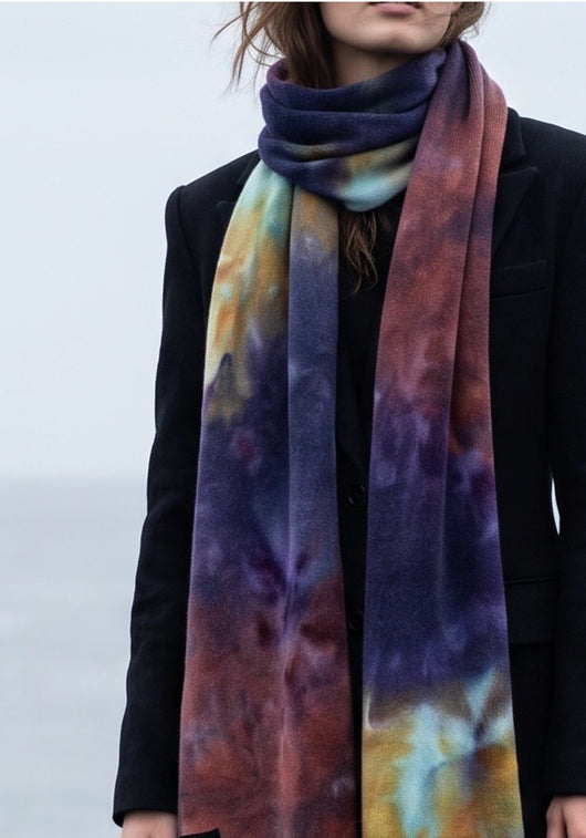 Merino trefill | scarf, nebula dream•þokudraumur